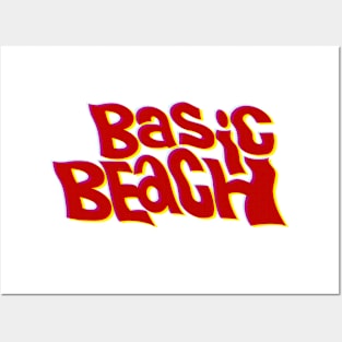 Basic Beach Posters and Art